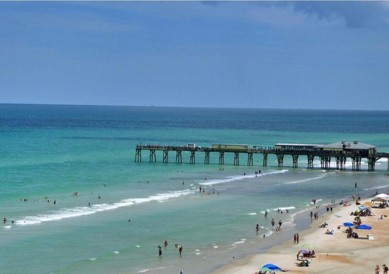 Beach Oasis 704 Lovely Daytona Ocean Front For 5 Sleeps Up To 12 데이토나 비치 외부 사진