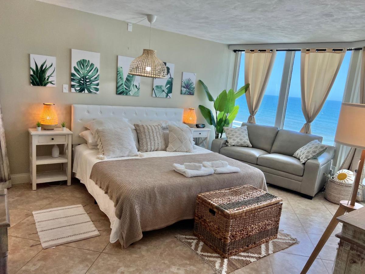 Beach Oasis 704 Lovely Daytona Ocean Front For 5 Sleeps Up To 12 데이토나 비치 외부 사진